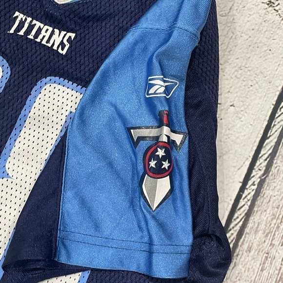 Kids Boys Chris Johnson Tennessee Titans Reebok NFL Football Jersey - Picture 4 of 4